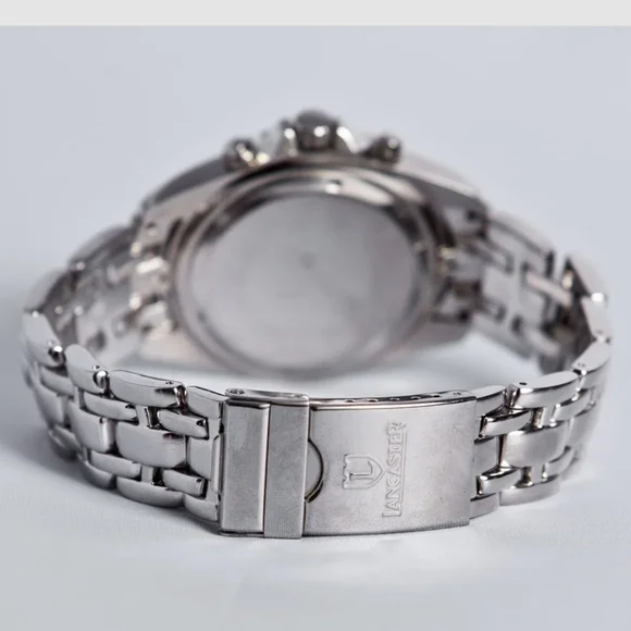 Lancaster Men's Stainless Steel Chronograph Watch